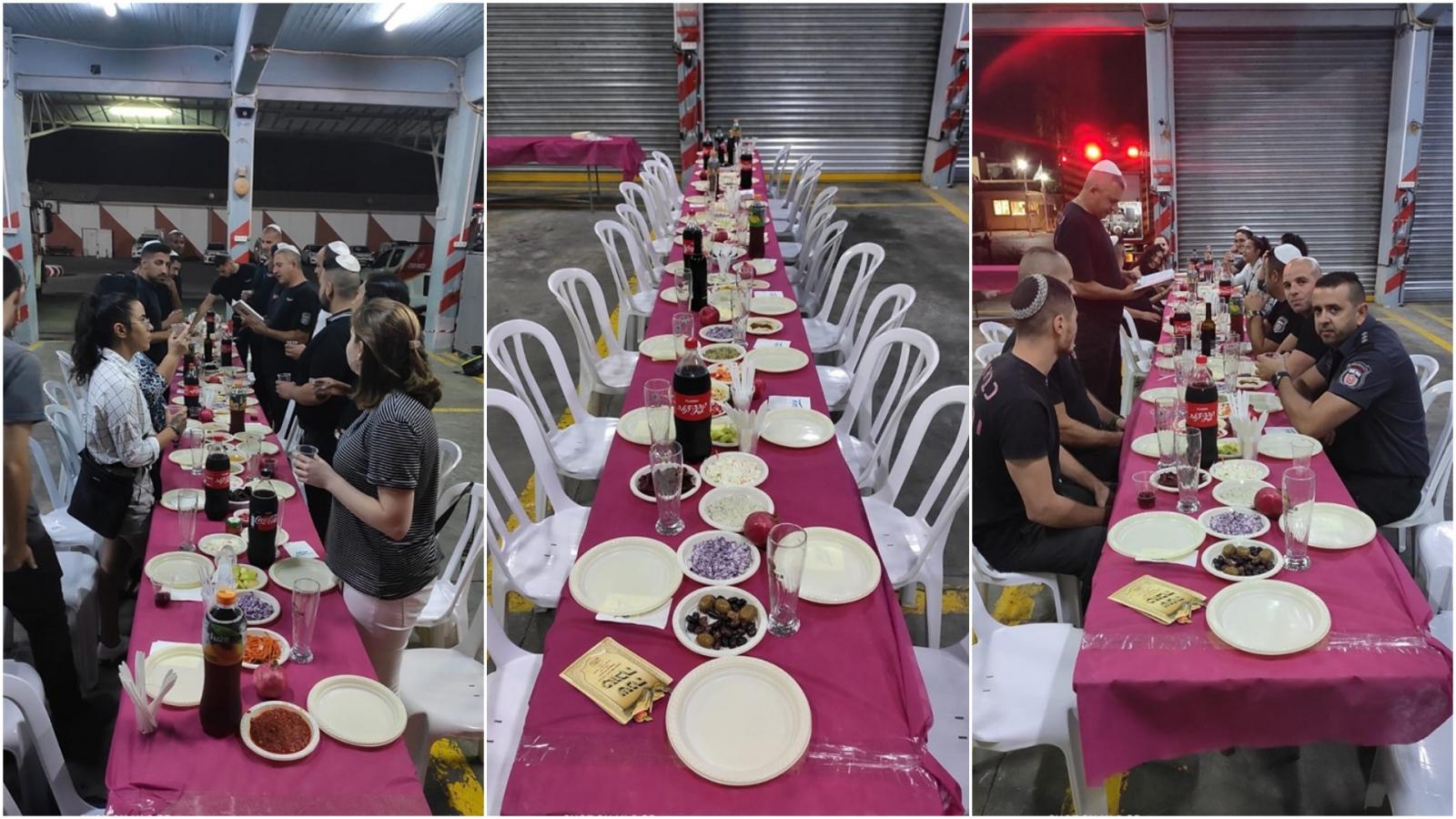 ארוחת החג (צילום: יחד למען החייל)